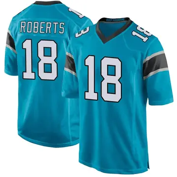 Nike Andre Roberts Men's Game Carolina Panthers Blue Alternate Jersey