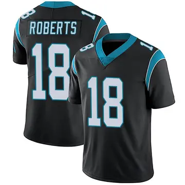 Nike Andre Roberts Men's Limited Carolina Panthers Black Team Color Vapor Untouchable Jersey