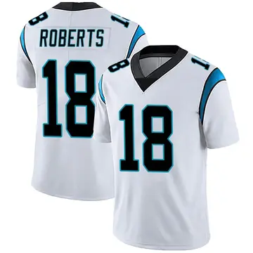 Nike Andre Roberts Men's Limited Carolina Panthers White Vapor Untouchable Jersey