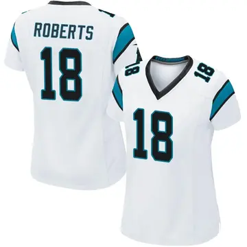 Nike Andre Roberts Women's Game Carolina Panthers White Jersey