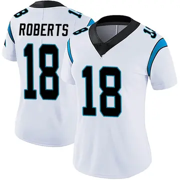 Nike Andre Roberts Women's Limited Carolina Panthers White Vapor Untouchable Jersey