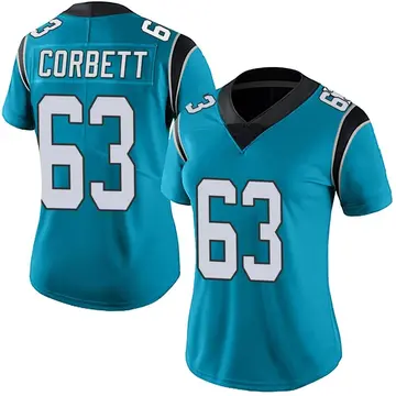 Nike Austin Corbett Women's Limited Carolina Panthers Blue Alternate Vapor Untouchable Jersey