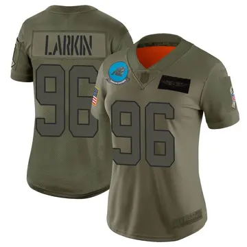 Nike Austin Larkin Women's Limited Carolina Panthers Camo 2019 Salute to Service Jersey