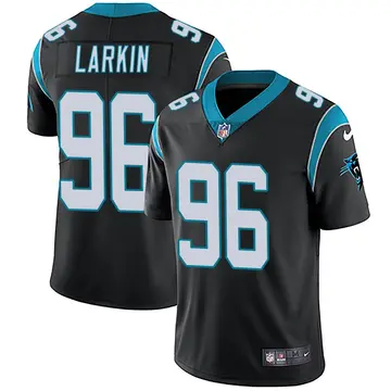 Nike Austin Larkin Youth Limited Carolina Panthers Black Team Color Vapor Untouchable Jersey