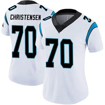 Nike Brady Christensen Women's Limited Carolina Panthers White Vapor Untouchable Jersey