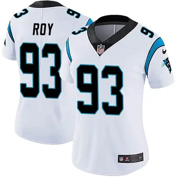 Nike Bravvion Roy Women's Limited Carolina Panthers White Vapor Untouchable Jersey
