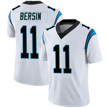 Nike Brenton Bersin Men's Limited Carolina Panthers White Vapor Untouchable Jersey