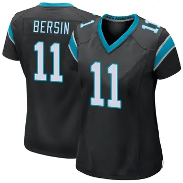 Nike Brenton Bersin Women's Game Carolina Panthers Black Team Color Jersey