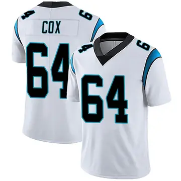 Nike Bryan Cox Men's Limited Carolina Panthers White Vapor Untouchable Jersey
