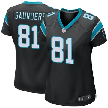 Nike C.J. Saunders Women's Game Carolina Panthers Black Team Color Jersey