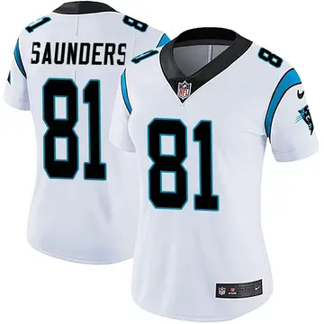 Nike C.J. Saunders Women's Limited Carolina Panthers White Vapor Untouchable Jersey