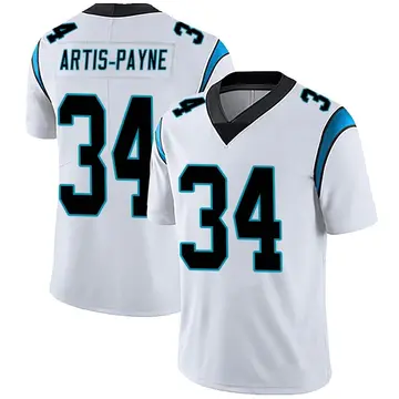 Nike Cameron Artis-Payne Men's Limited Carolina Panthers White Vapor Untouchable Jersey