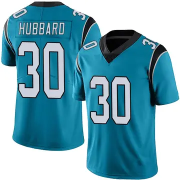 Nike Chuba Hubbard Youth Limited Carolina Panthers Blue Alternate Vapor Untouchable Jersey