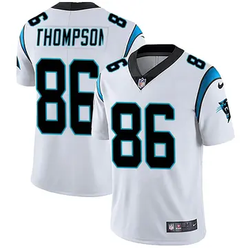 Nike Colin Thompson Men's Limited Carolina Panthers White Vapor Untouchable Jersey