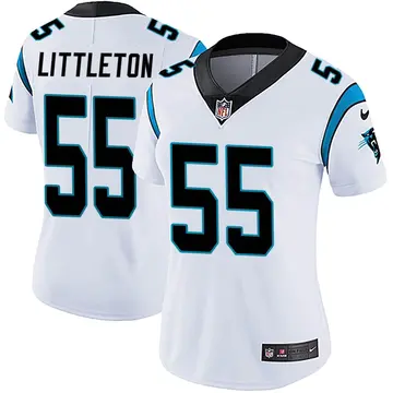 Nike Cory Littleton Women's Limited Carolina Panthers White Vapor Untouchable Jersey