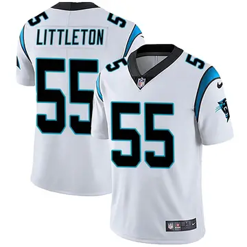 Nike Cory Littleton Youth Limited Carolina Panthers White Vapor Untouchable Jersey