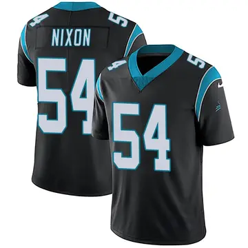 Nike Daviyon Nixon Youth Limited Carolina Panthers Black Team Color Vapor Untouchable Jersey