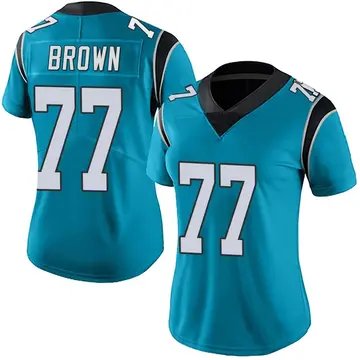 Nike Deonte Brown Women's Limited Carolina Panthers Blue Alternate Vapor Untouchable Jersey