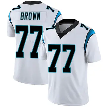 Nike Deonte Brown Youth Limited Carolina Panthers White Vapor Untouchable Jersey
