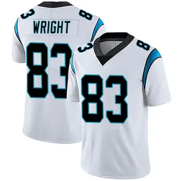 Nike Derek Wright Men's Limited Carolina Panthers White Vapor Untouchable Jersey