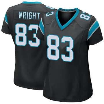 Nike Derek Wright Women's Game Carolina Panthers Black Team Color Jersey