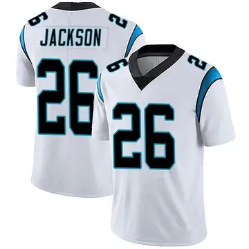 Nike Donte Jackson Men's Limited Carolina Panthers White Vapor Untouchable Jersey