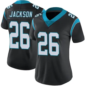 Nike Donte Jackson Women's Limited Carolina Panthers Black Team Color Vapor Untouchable Jersey