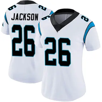 Nike Donte Jackson Women's Limited Carolina Panthers White Vapor Untouchable Jersey