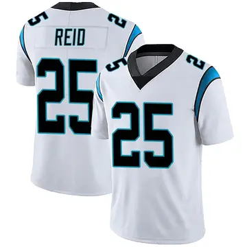 Nike Eric Reid Men's Limited Carolina Panthers White Vapor Untouchable Jersey