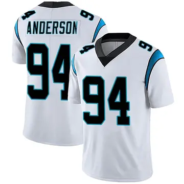 Nike Henry Anderson Men's Limited Carolina Panthers White Vapor Untouchable Jersey