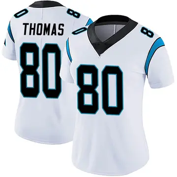 Nike Ian Thomas Women's Limited Carolina Panthers White Vapor Untouchable Jersey
