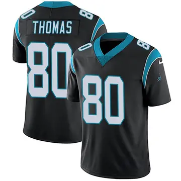 Nike Ian Thomas Youth Limited Carolina Panthers Black Team Color Vapor Untouchable Jersey