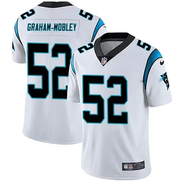 Nike Isaiah Graham-Mobley Men's Limited Carolina Panthers White Vapor Untouchable Jersey