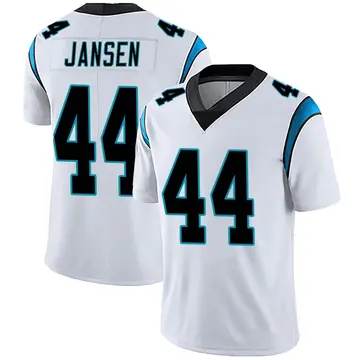 Nike JJ Jansen Men's Limited Carolina Panthers White Vapor Untouchable Jersey