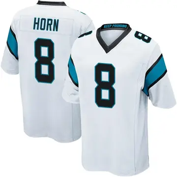 Nike Jaycee Horn Youth Game Carolina Panthers White Jersey