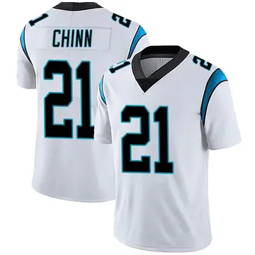 Nike Jeremy Chinn Men's Limited Carolina Panthers White Vapor Untouchable Jersey