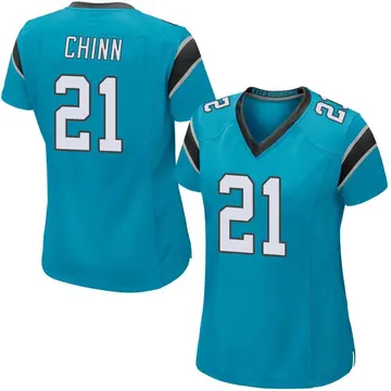 Nike Jeremy Chinn Women's Game Carolina Panthers Blue Alternate Jersey