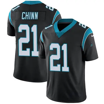 Nike Jeremy Chinn Youth Limited Carolina Panthers Black Team Color Vapor Untouchable Jersey