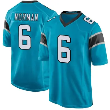 Nike Josh Norman Men's Game Carolina Panthers Blue Alternate Jersey