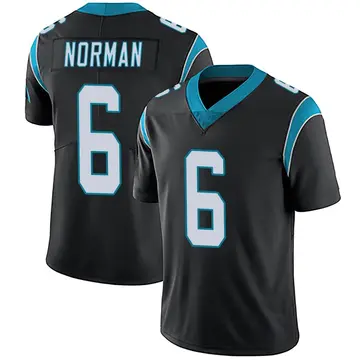 Nike Josh Norman Men's Limited Carolina Panthers Black Team Color Vapor Untouchable Jersey