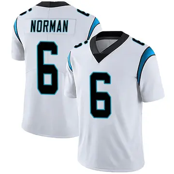 Nike Josh Norman Men's Limited Carolina Panthers White Vapor Untouchable Jersey