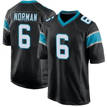 Nike Josh Norman Youth Game Carolina Panthers Black Team Color Jersey