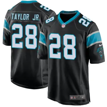 Nike Keith Taylor Jr. Youth Game Carolina Panthers Black Team Color Jersey