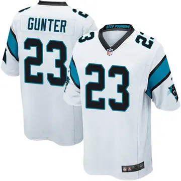 Nike LaDarius Gunter Men's Game Carolina Panthers White Ladarius Gunter Jersey