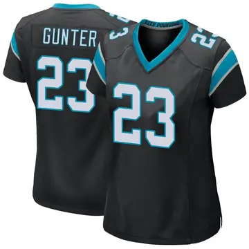Nike LaDarius Gunter Women's Game Carolina Panthers Black Ladarius Gunter Team Color Jersey