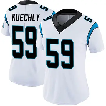 Nike Luke Kuechly Women's Limited Carolina Panthers White Vapor Untouchable Jersey