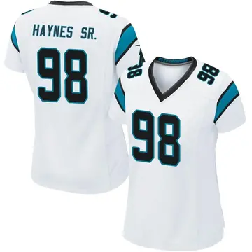 Nike Marquis Haynes Sr. Women's Game Carolina Panthers White Jersey