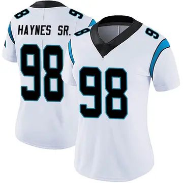 Nike Marquis Haynes Sr. Women's Limited Carolina Panthers White Vapor Untouchable Jersey