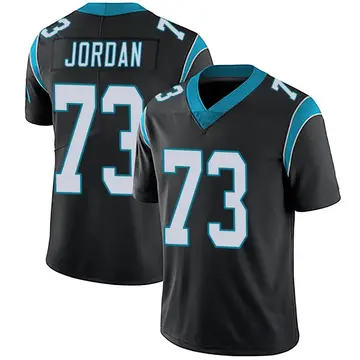 Nike Michael Jordan Men's Limited Carolina Panthers Black Team Color Vapor Untouchable Jersey