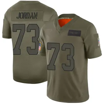 Nike Michael Jordan Men's Limited Carolina Panthers Camo 2019 Salute to Service Jersey